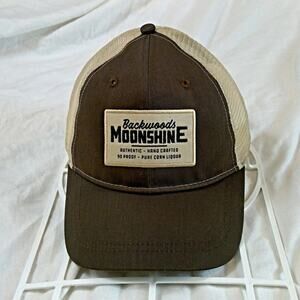 Backwoods Moonshine 90 Proof Snap Back HAT CAP